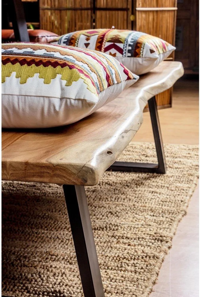 Drewniana ławka w naturalnym kolorze Artur – Bizzotto