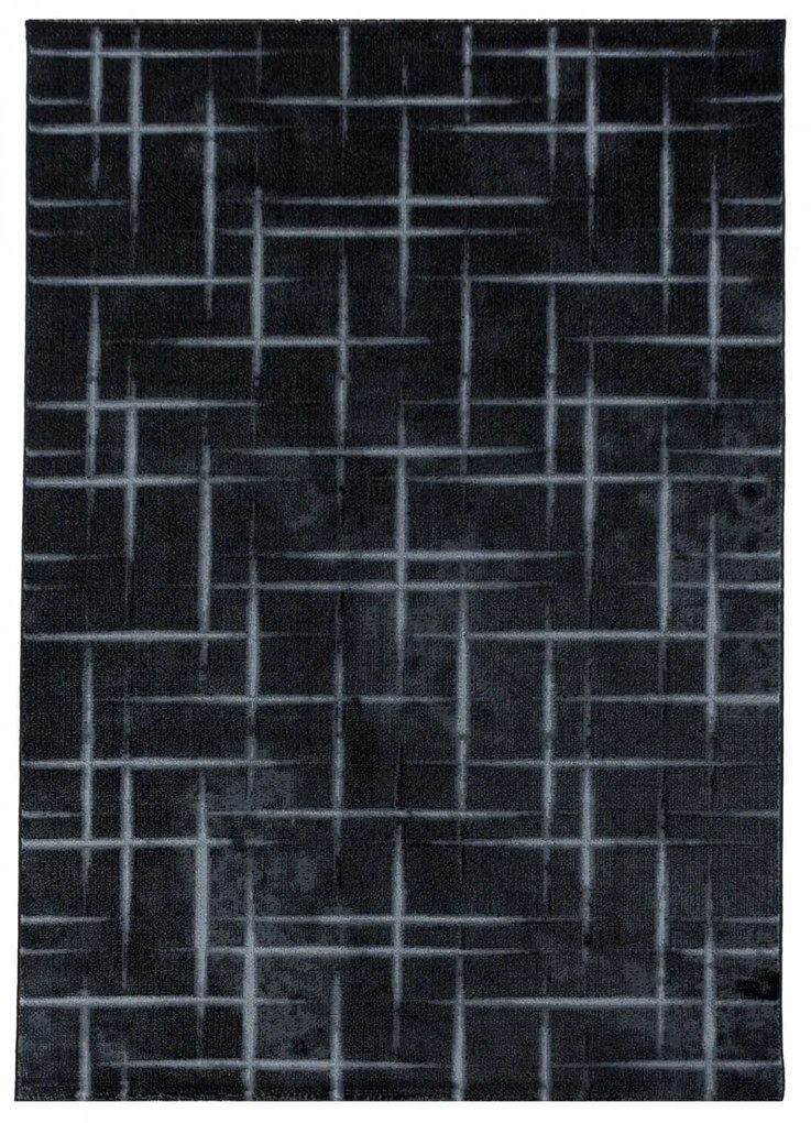 Dywan nowoczesny Costa szaro-czarny 200 cm x 290 cm