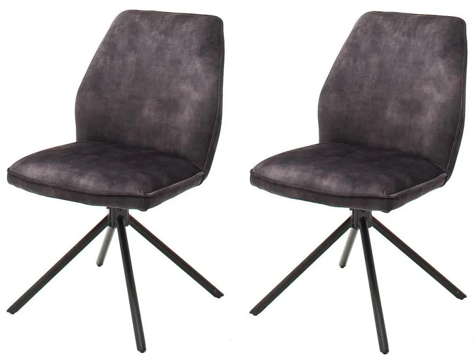 Krzesło do jadalni NEXORO, 1 szt., antracyt