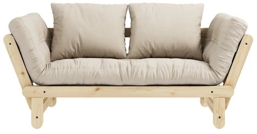 Sofa rozkładana Karup Design Beat Natural Clear/Beige