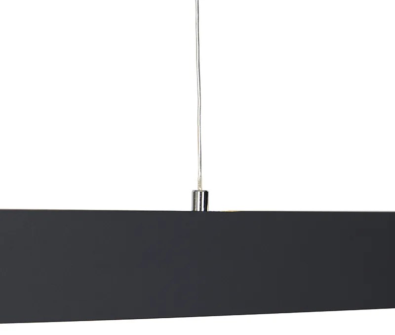 Lampa wisząca ciemnoszara w komplecie z LED i pilotem - Casper Nowoczesny Oswietlenie wewnetrzne