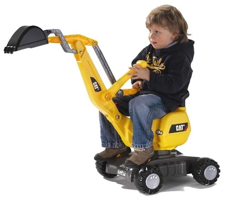 Rolly toys rollydigger koparka cat żółta obrotowa