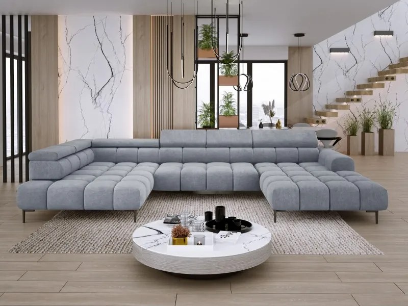 Narożnik PLAZA XL Lewostronny Tkanina CLOUD 82 WERSAL