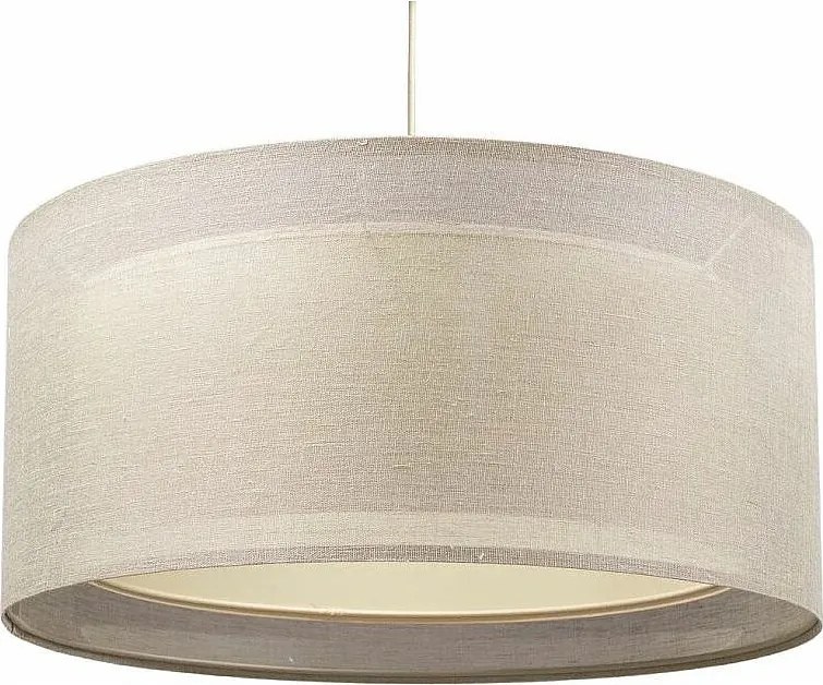 Lampa wisząca DUO LEN LIGHT 60 beżowa