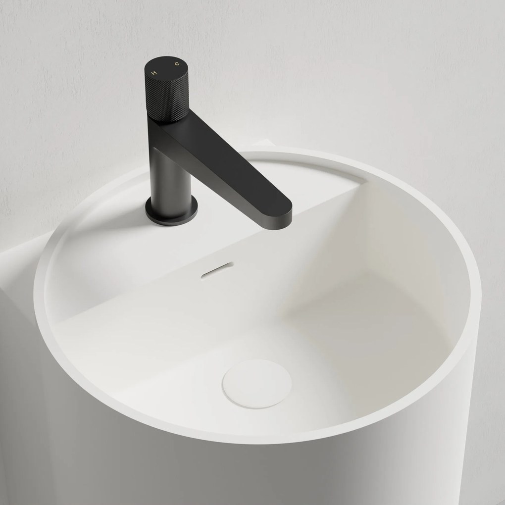 Umywalka ścienna NT2440 z odlewu mineralnego