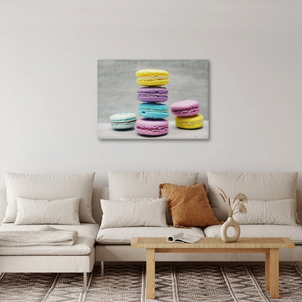 Obraz makaroników (70x50 cm)