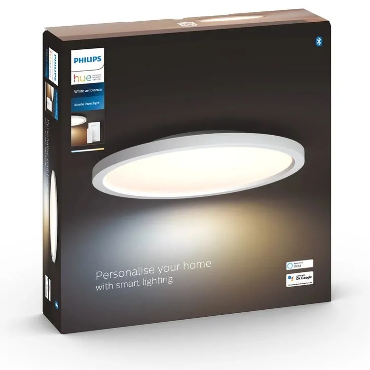 Inteligentna lampa sufitowa LED 24,5 W Aurelle – Philips Hue