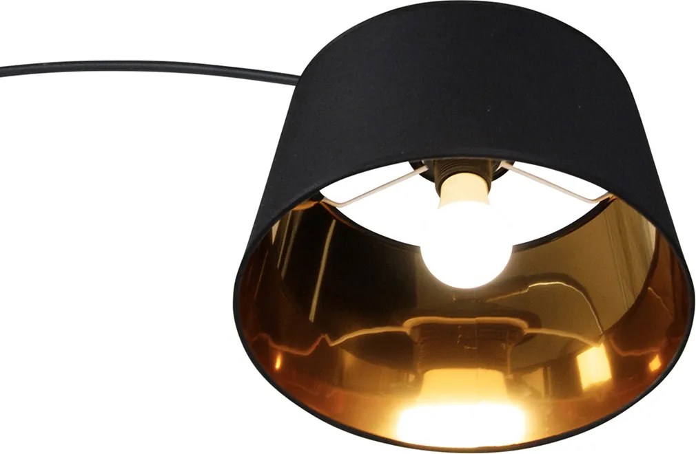 Inteligentna lampa łukowa czarna ze złotem w tym Wifi A60 - Arc Basic