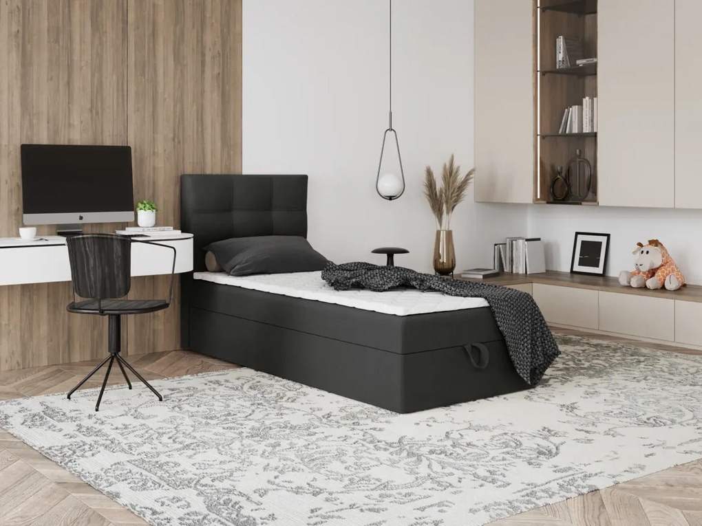Łóżko kontynentalne Ewora Mini - Powierzchnia spania: 60x190 cm