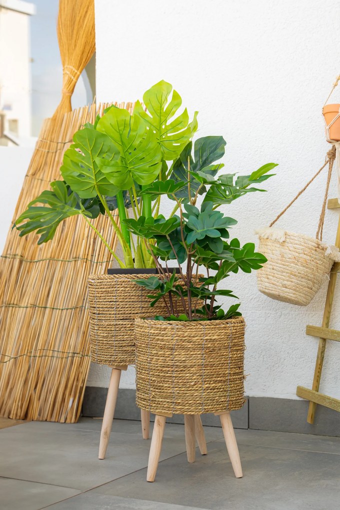 Sztuczna roślina MONSTERA, 70 cm