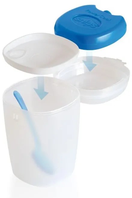 Pojemnik na jogurt z łyżeczką Snips Drip, 500 ml