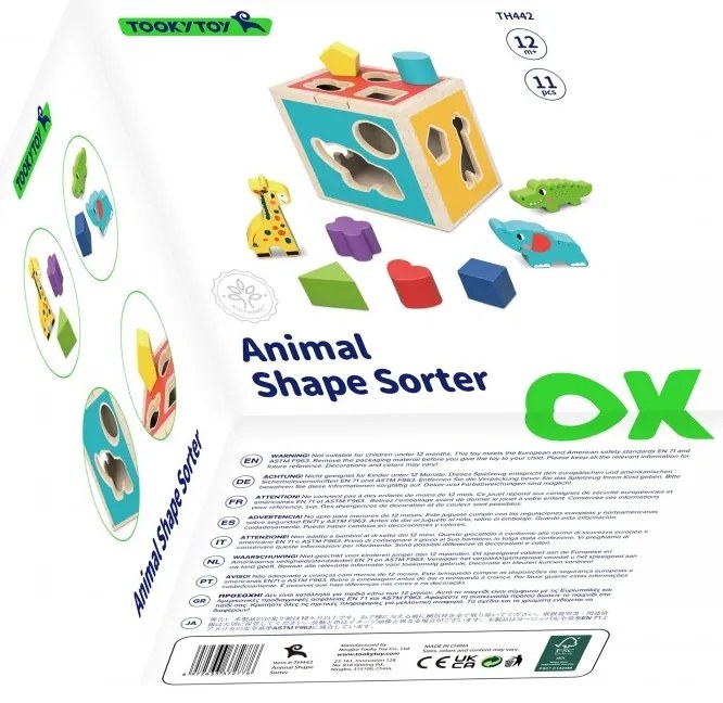 Tooky toy drewniany kamper postacie kemping