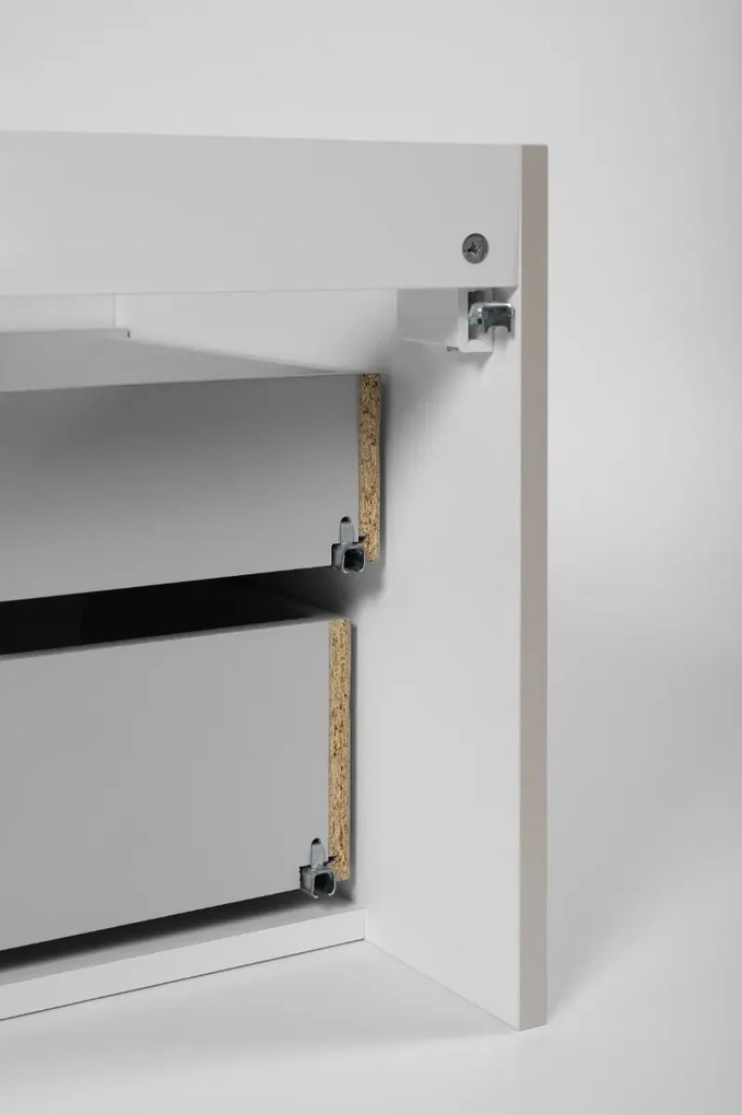 Szafka pod umywalkę HARMO 80 cm kaszmir półmat KROFAM