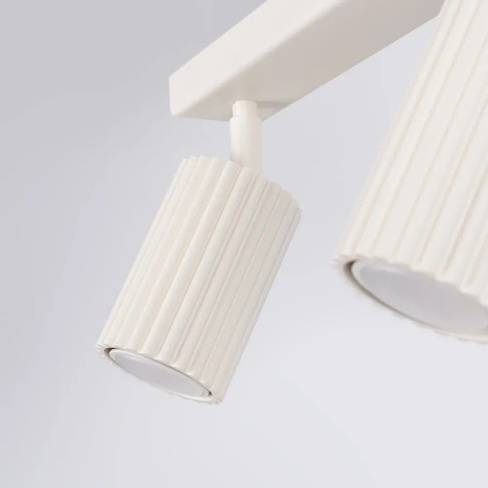 Kremowa lampa punktowa 6,5x45 cm Gleam – Sollux