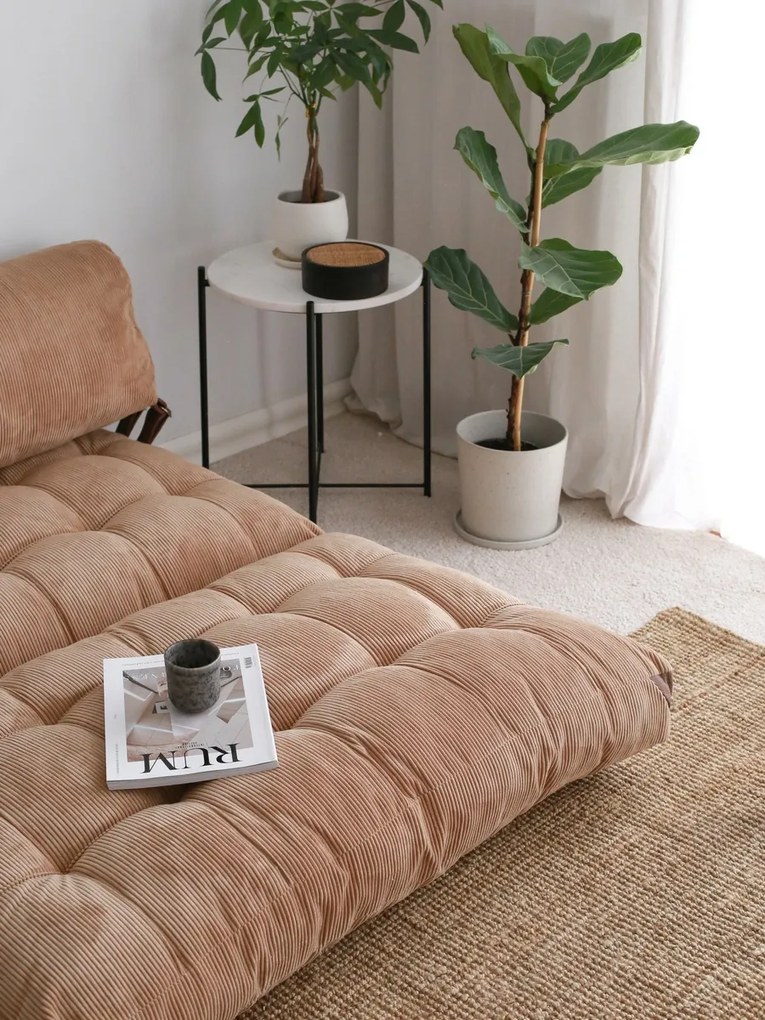 Sofa rozkładana Kadife 2 Camel