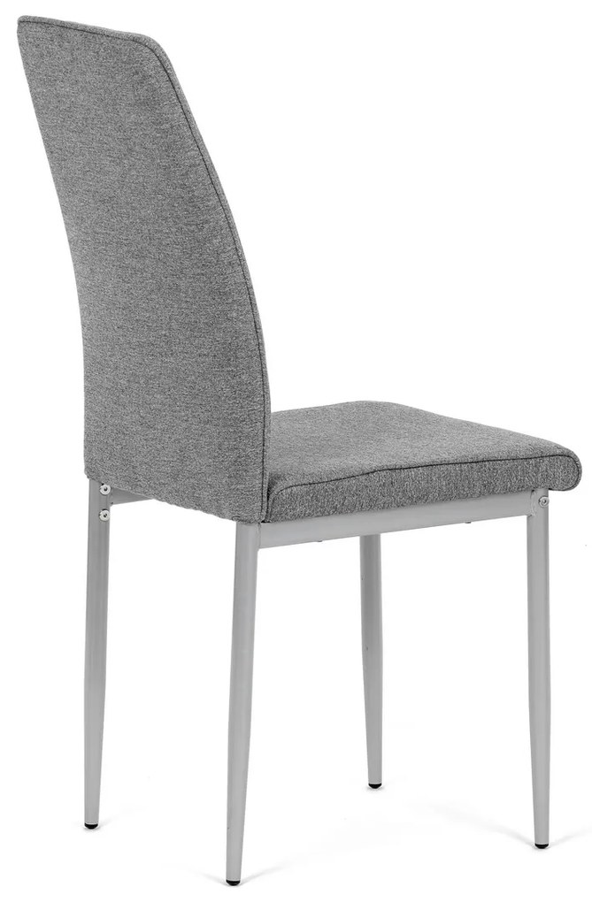 Zestaw krzeseł do jadalni DCL-379 GREY2, 4 szt.