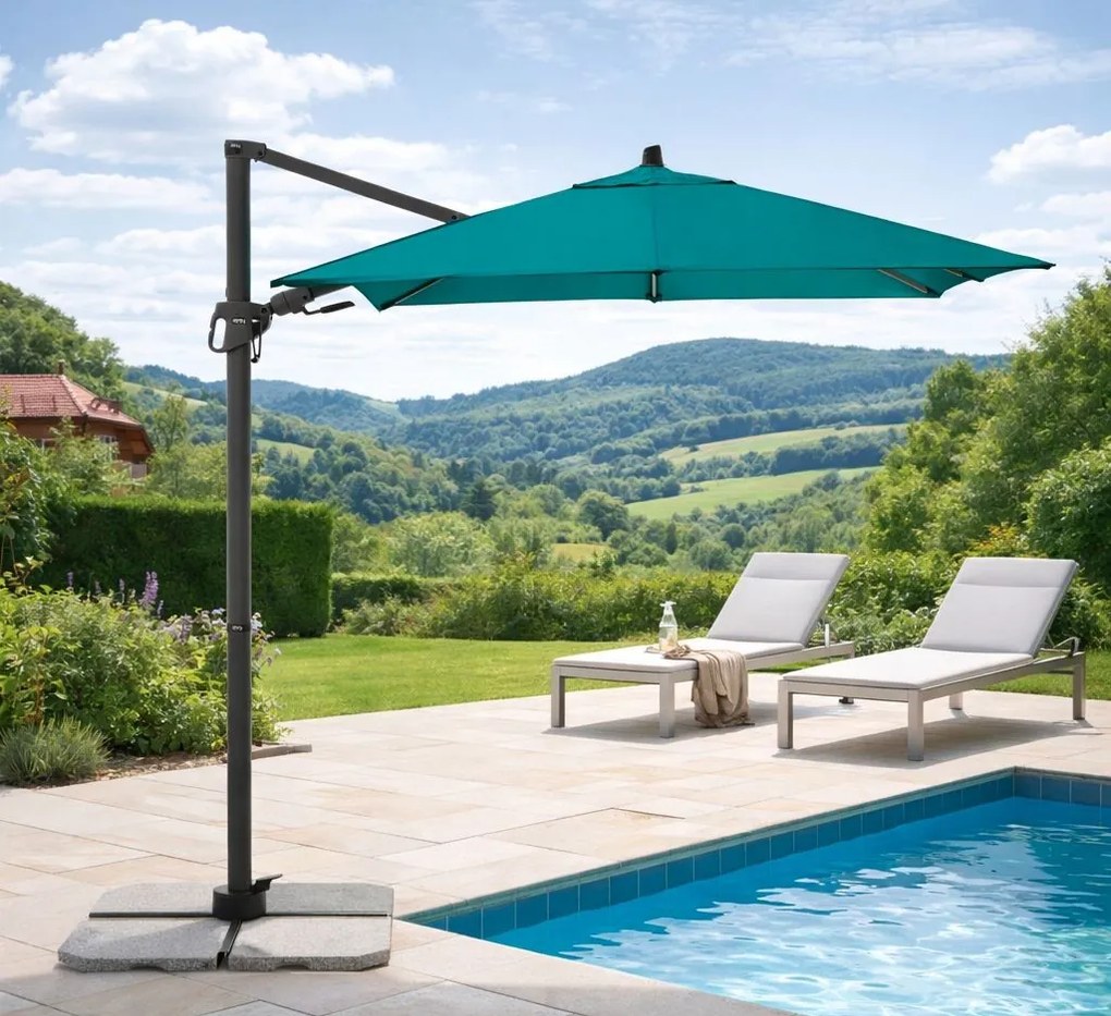 Derby DX 210 x 210 cm niebieska