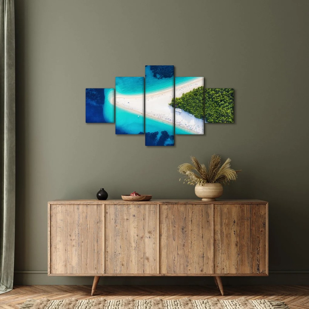 Obraz - Ostrav Hvar, Chorwacja (125x70 cm)