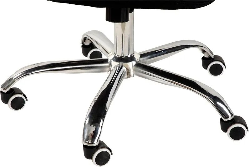 Czarne tapicerowane krzesło biurowe Arco – Bonami Essentials