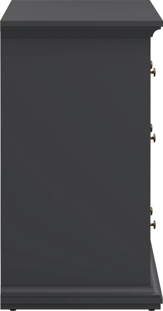 Szeroka komoda Paris 4+4 kolor szary