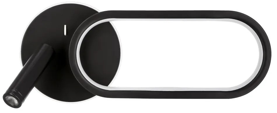 Czarny kinkiet LED Monet – Candellux Lighting