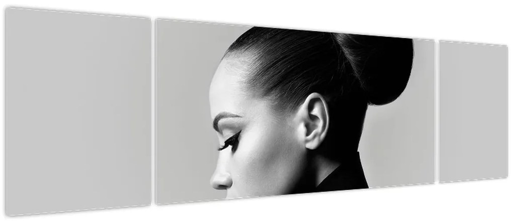 Obraz - Profil pięknej kobiety (170x50 cm)