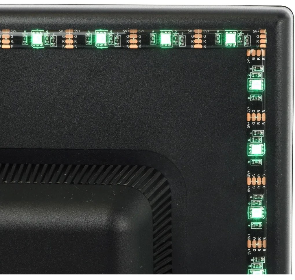 LED Retlux RLS 102 taśma ze złączem USB RGB, 2 x 50 cm