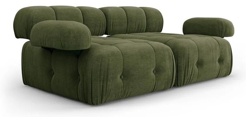 Ciemnozielona sofa 192 cm Ferento – Cosmopolitan Design