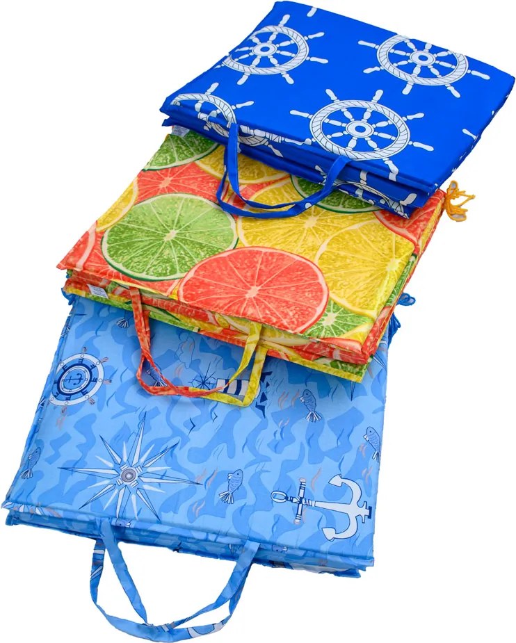 Mata plażowa LEMONLIME kolorowa