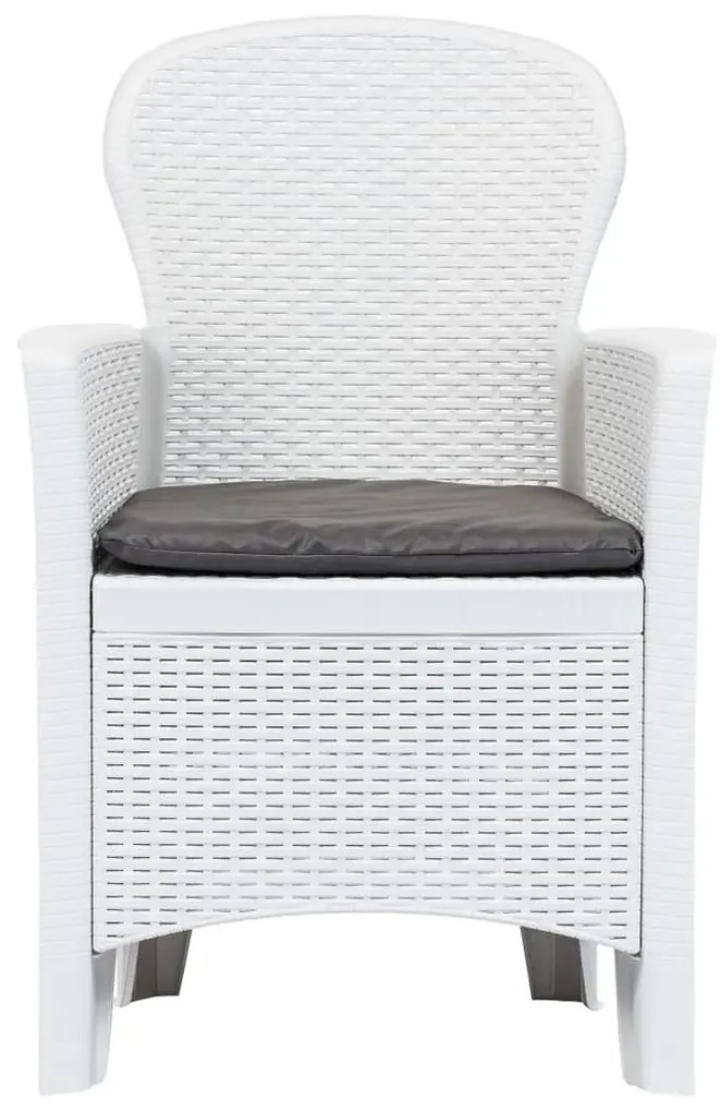 Zestaw białych mebli ogrodowych P2-P65