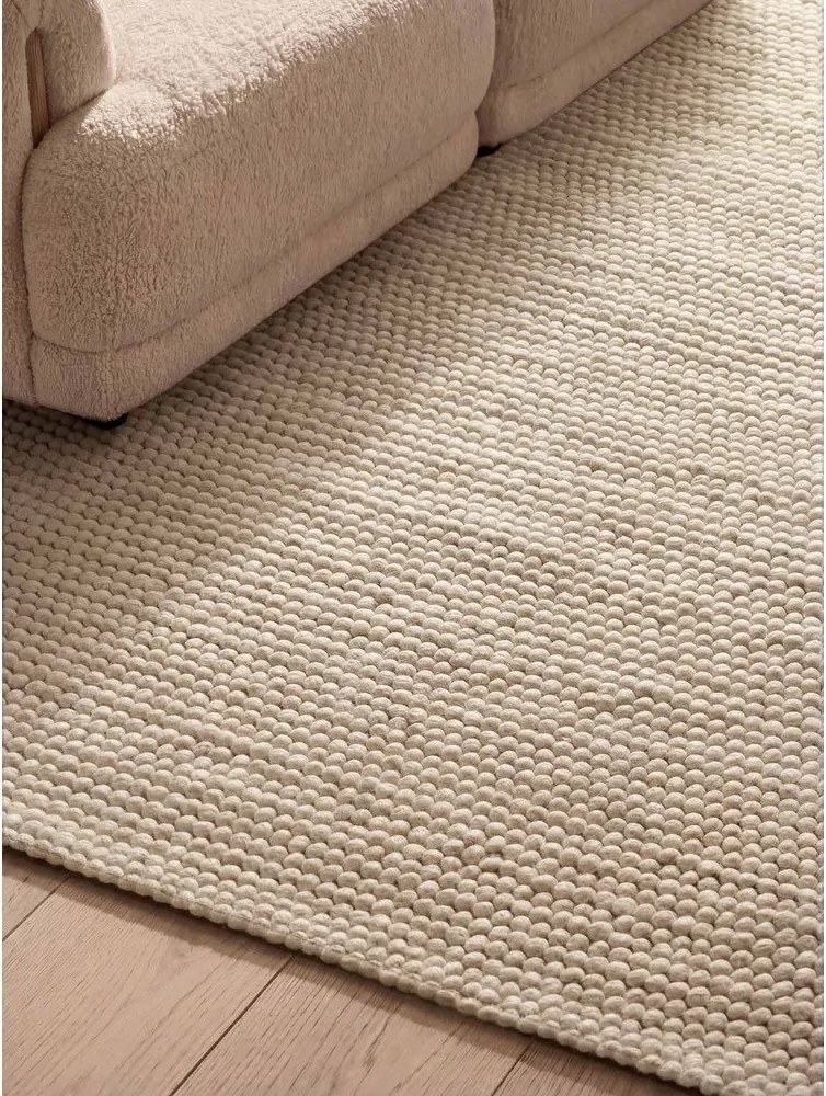 Kremowy wełniany dywan tkany ręcznie 160x230 cm Richmond Diana – Ted Baker