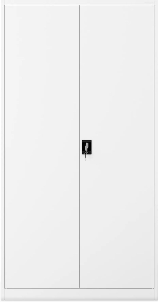 Szafa biurowa metalowa szeroka i wysoka biała, 1150x2200x400 mm: JAN II H2200