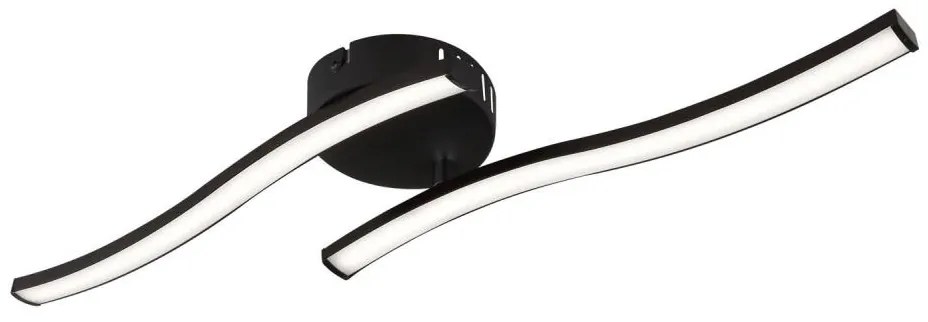 Globo 67178S - LED Żyrandol natynkowy TYLER LED/12W/230V czarny