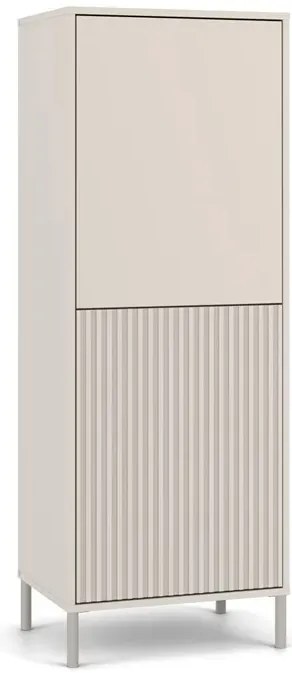 Komoda kaszmirowa na nóżkach z lamelami N4-P64