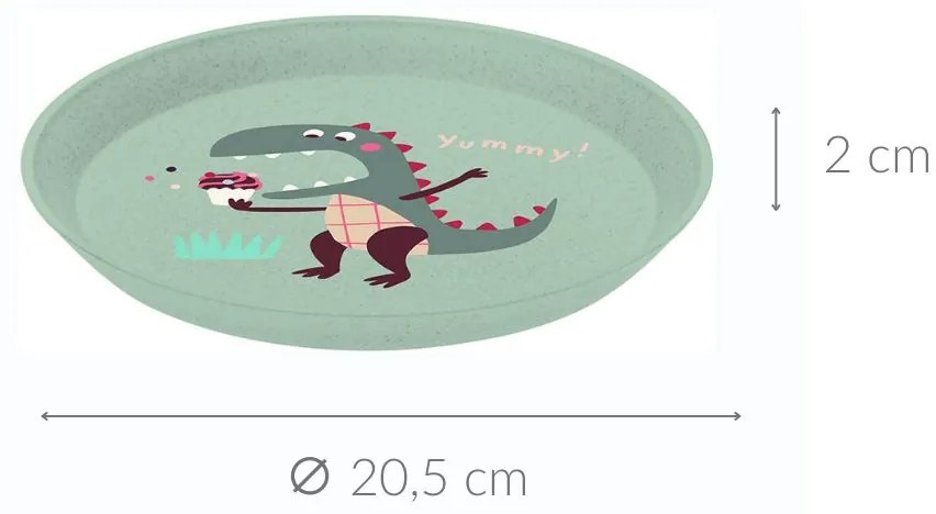 Talerzyk dla dziecka DREAMS, Ø 20,5 cm, KOZIOL