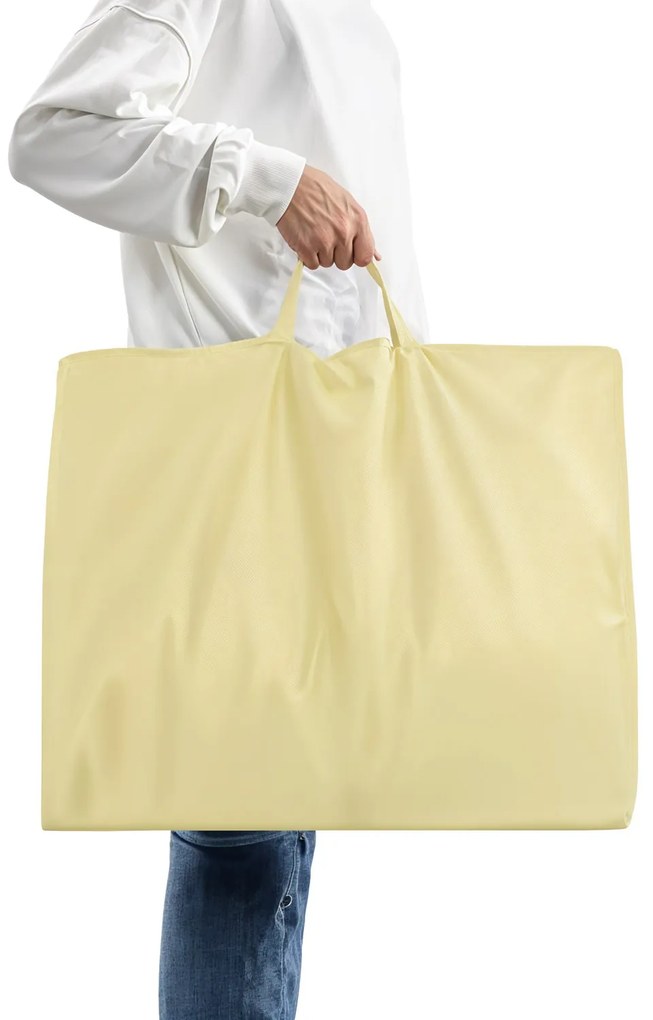 Zestaw pokrowców na ubrania, odzież Baggi 100x60 cm 5 szt. beżowe