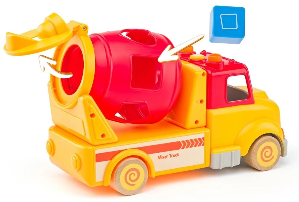 Woody Auto miksarka z dźwiękami i światłem