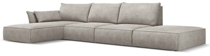 Jasnoszary narożnik (lewostronny) Vanda – Mazzini Sofas