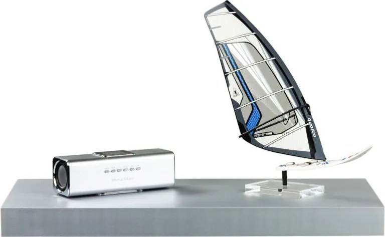 Półka ścienna STILISTA Volato srebrna, 110 cm