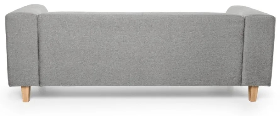 Szara sofa Scandic Diva, 216 cm