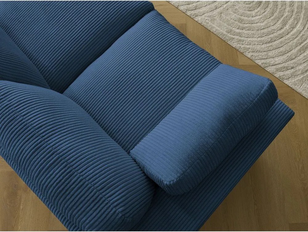 Niebieski sztruksowy narożnik Belair – Bobochic Paris