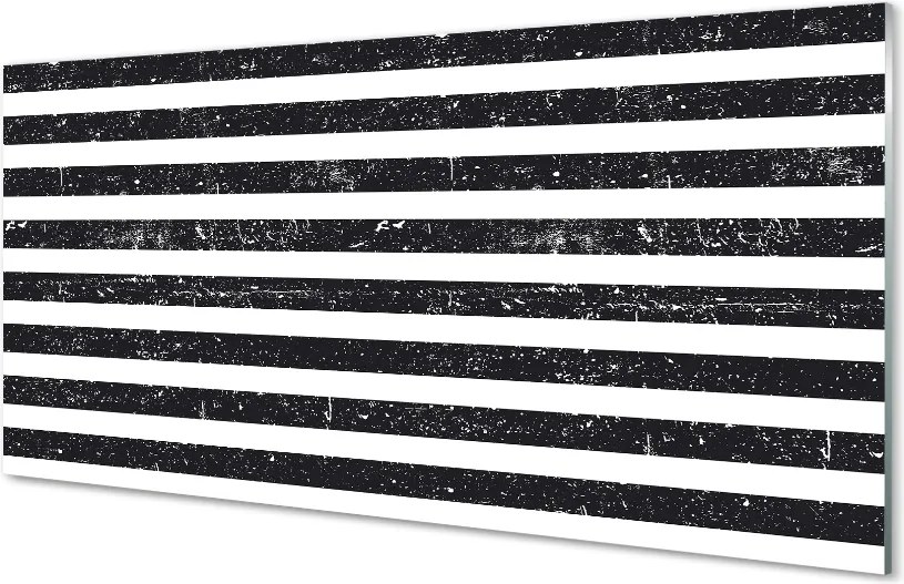 Panel Szklany Motyw Zebry i Plam