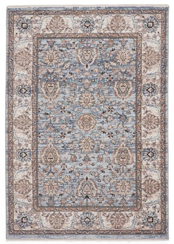 Niebiesko-kremowy dywan 120x170 cm Vintage – Think Rugs