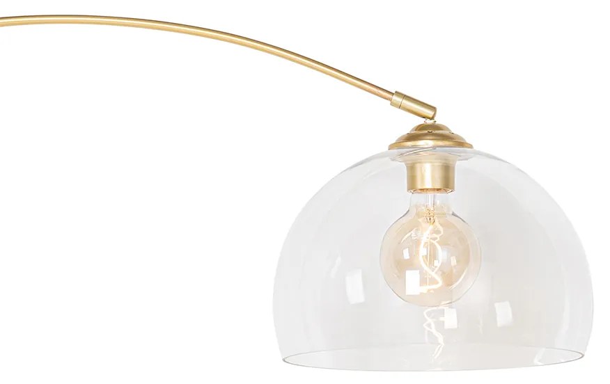 Inteligentna lampa łukowa mosiężna z przezroczystym szkłem z WiFi G95 - Arc