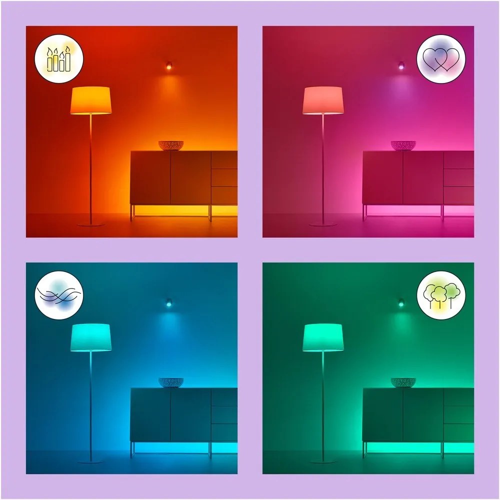 Inteligentna żarówka LED z gwintem E27, 5 W – WiZ