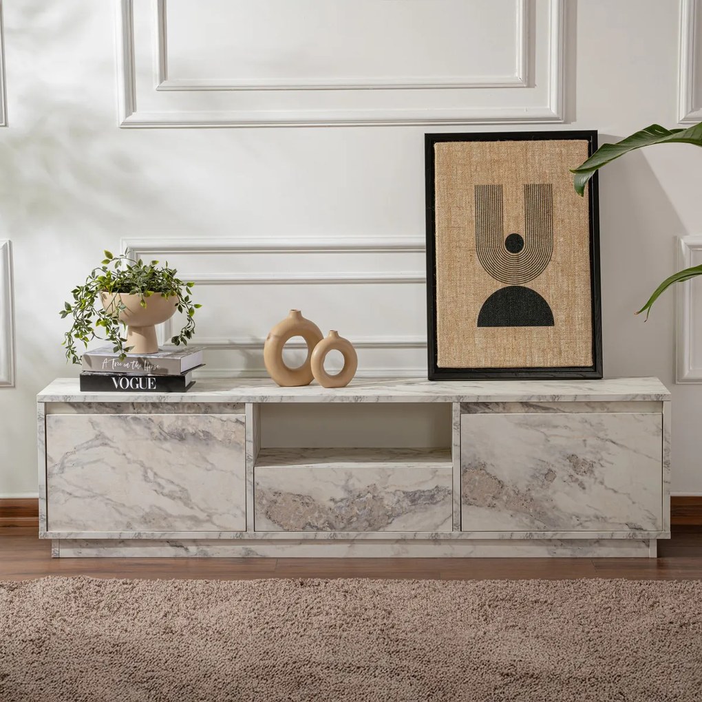 Stolik pod telewizor Vanguard Fressia Marble