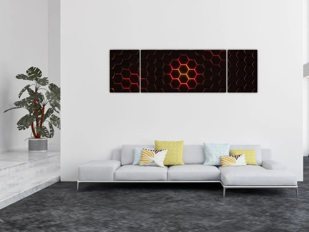 Obraz siatki (170x50 cm)