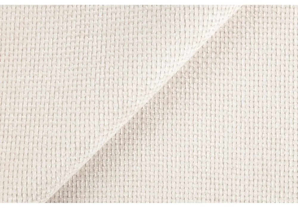 Kremowa sofa z tkaniny szenilowej 200 cm Freya – Ropez