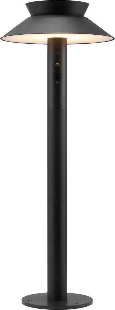 Nordlux - Lampa solarna LED z czujnikiem LED/5W/3,7V IP44 czarna 60 cm