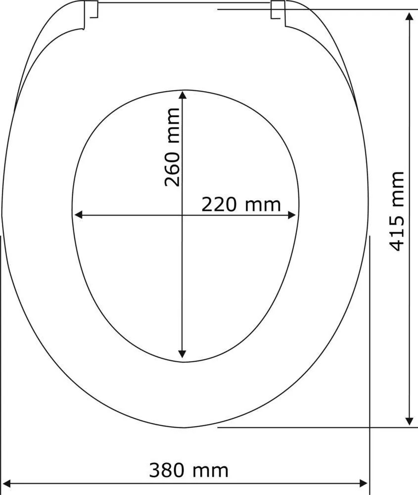 Deska sedesowa PRIMA - MDF, WENKO